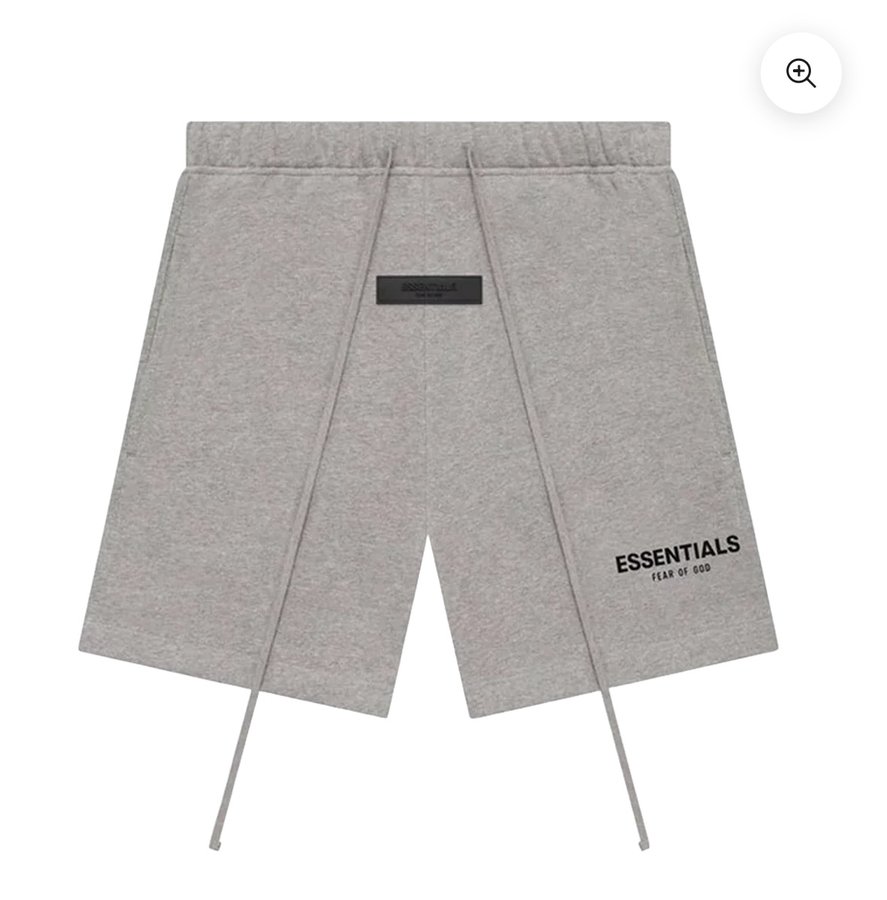 SHORT ESSENTIALS GRIS